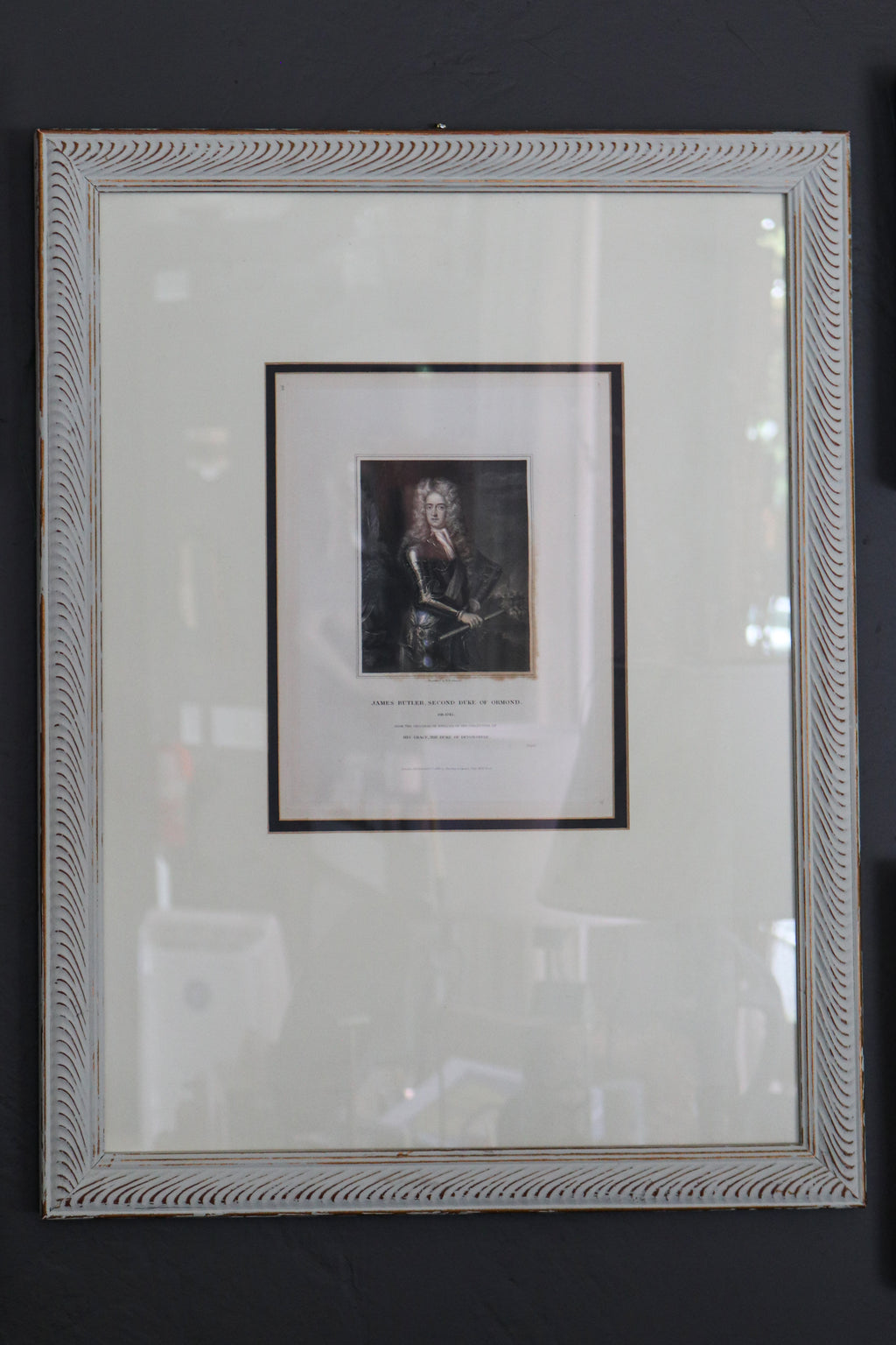 Framed English Royalty Portrait