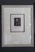 Framed English Royalty Portrait