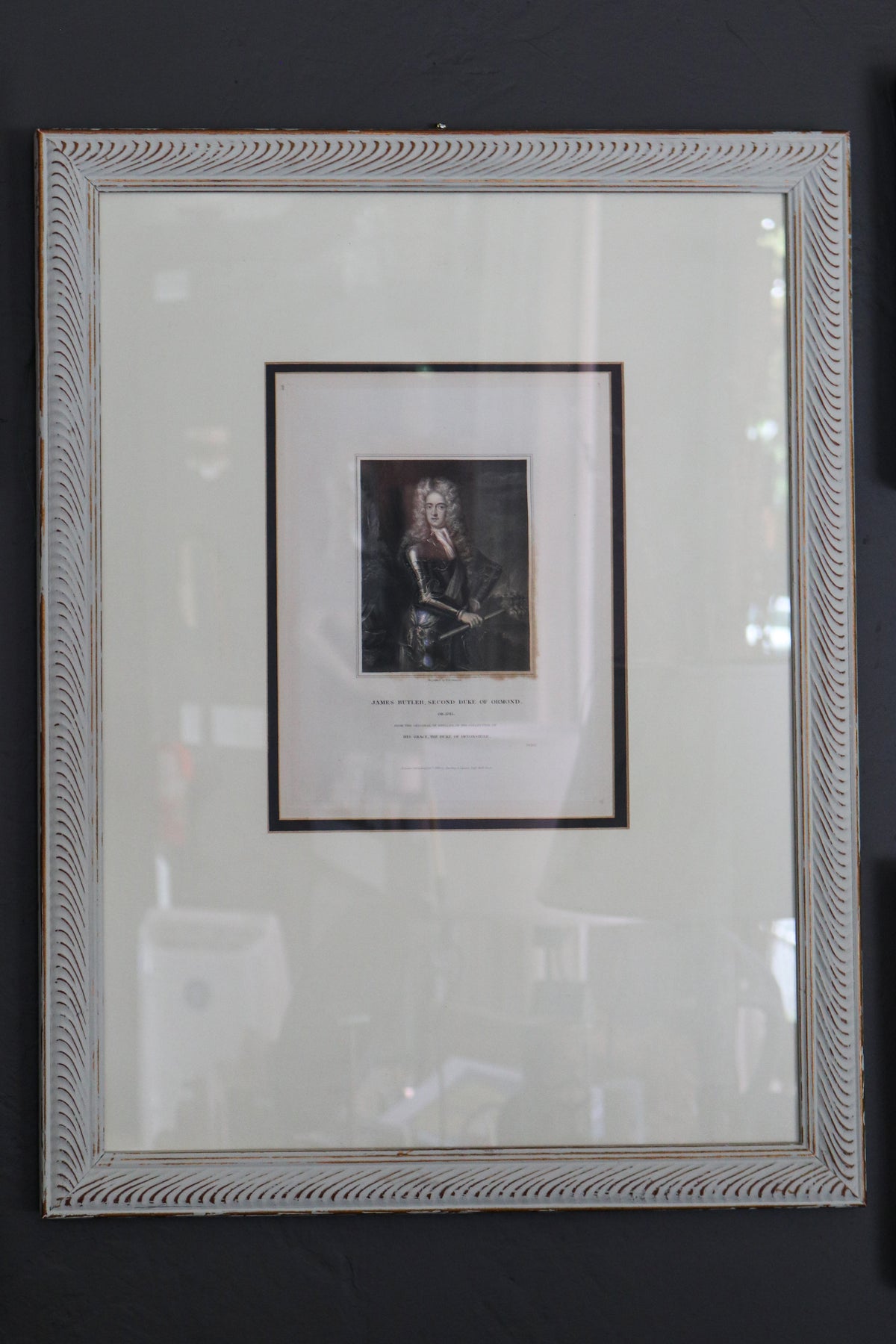 Framed English Royalty Portrait