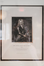 Framed English Royalty Portrait