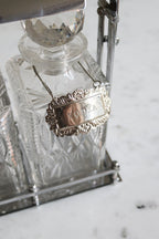 Antique Crystal Decanter Tantalus