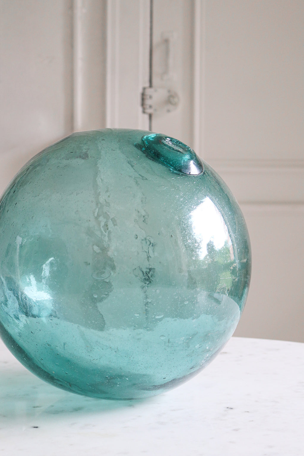 Extra Large Hand-Blown Glass Fishing Float