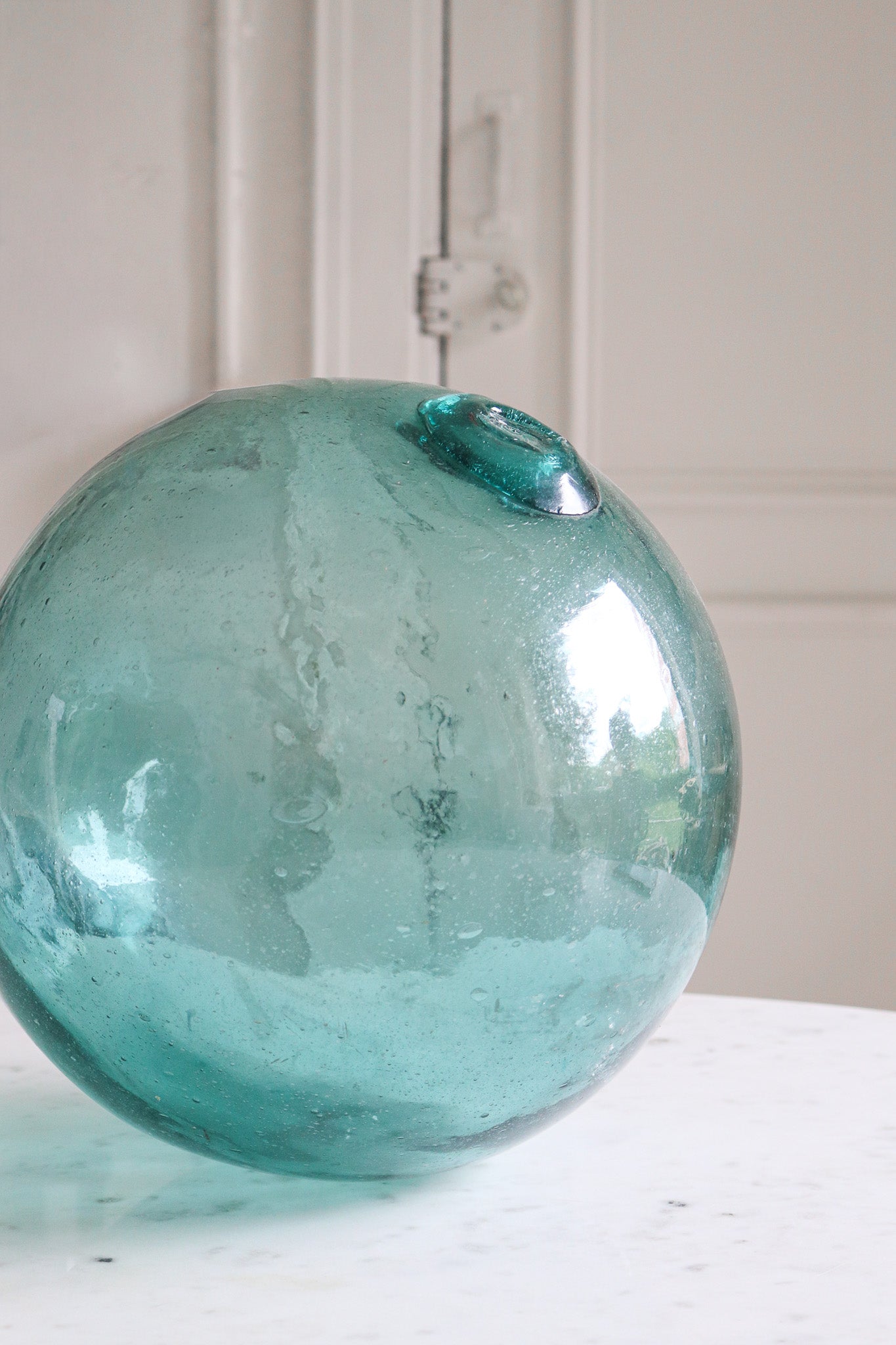 Extra Large Hand-Blown Glass Fishing Float