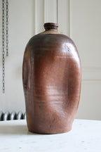 Large Clay Wine Vessel with Screw Top