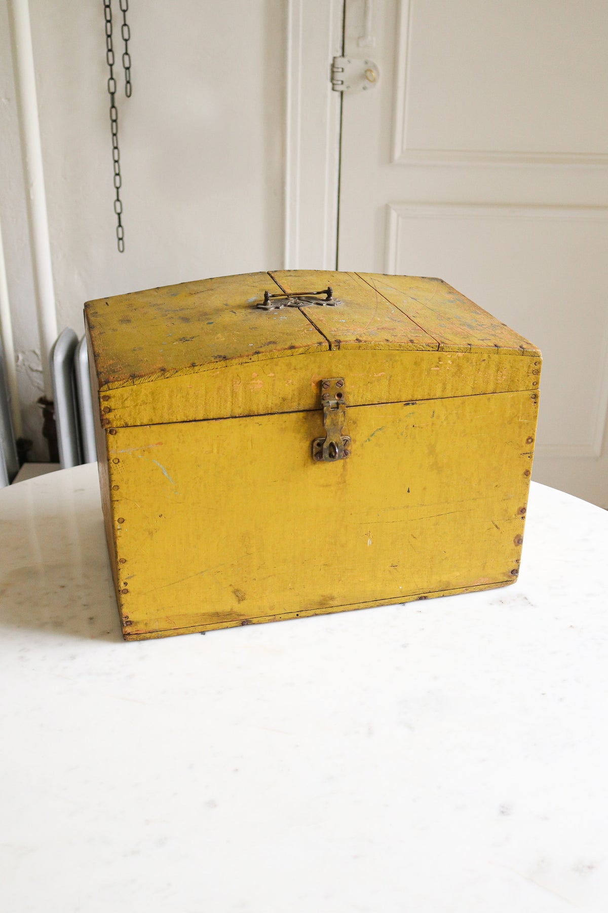 Primitive Wooden Storage Box