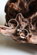 Sterling Silver Connected Ring