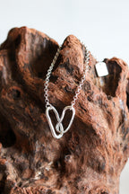 Sterling Silver Double Link Bracelet