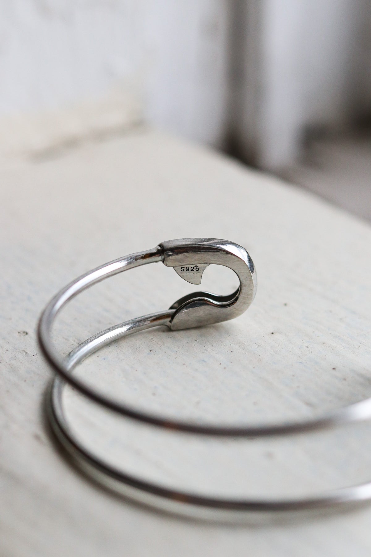 Safety Pin Bangle