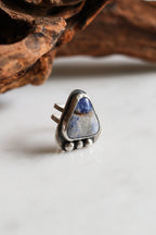 Tomi Petrella Sterling Silver and Sodalite Ring