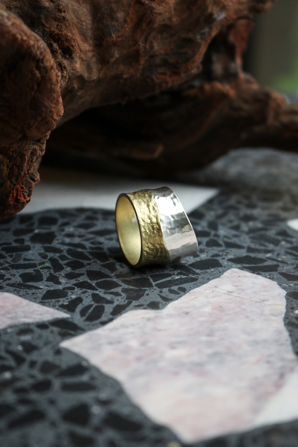 Silver + Gold Fusion Ring