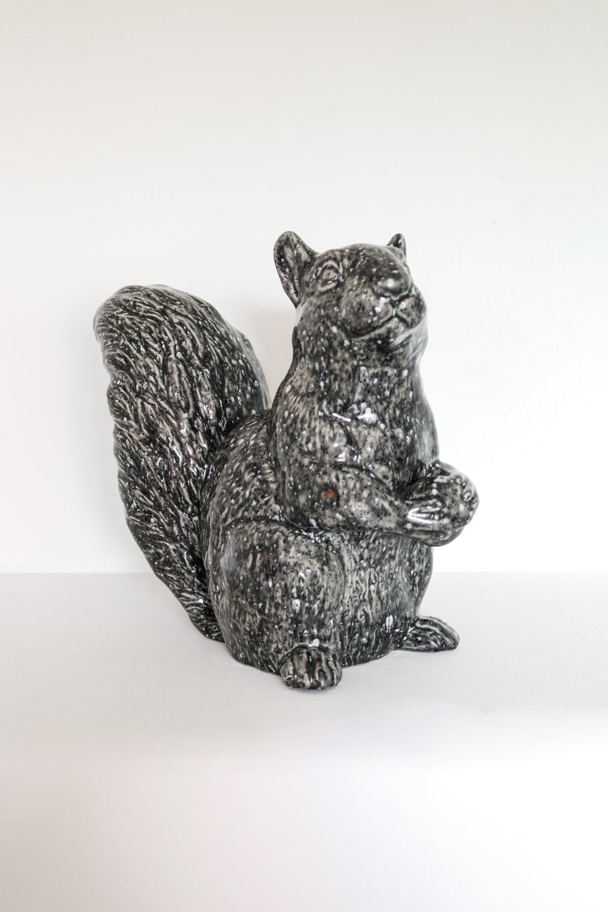 Grey Speckled Squirrel - Proud