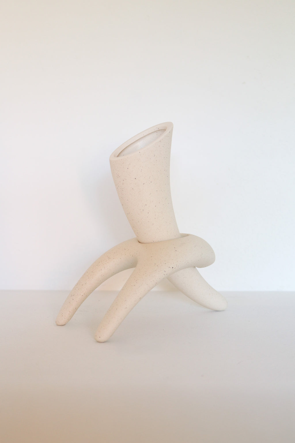 Ceramic Horn Vase