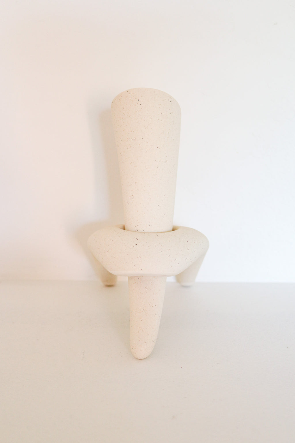 Ceramic Horn Vase
