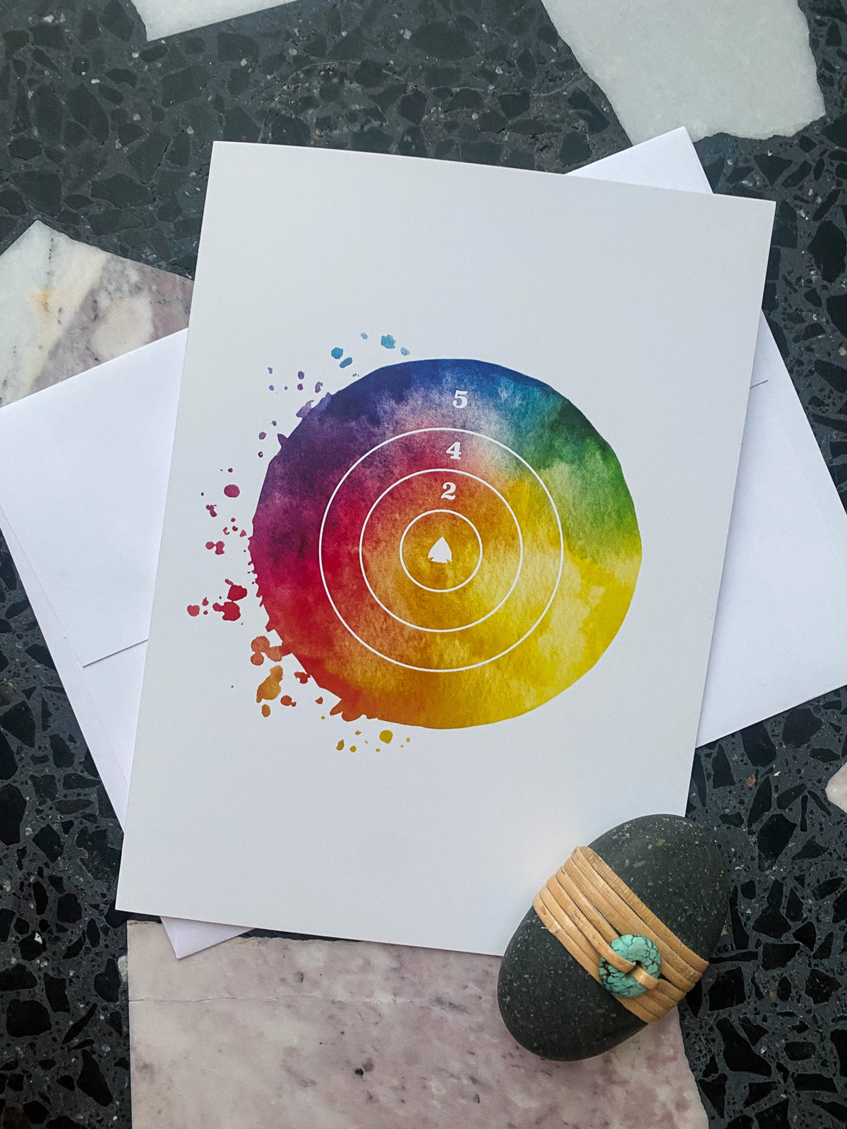 Aim True + Love Loud - Greeting Card