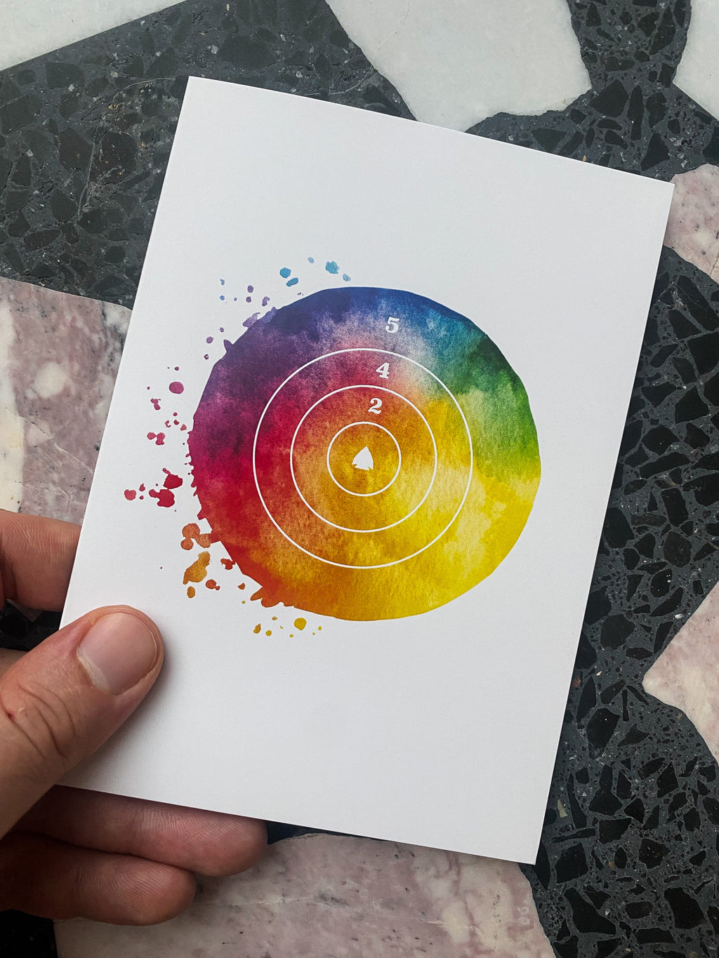 Aim True + Love Loud - Greeting Card