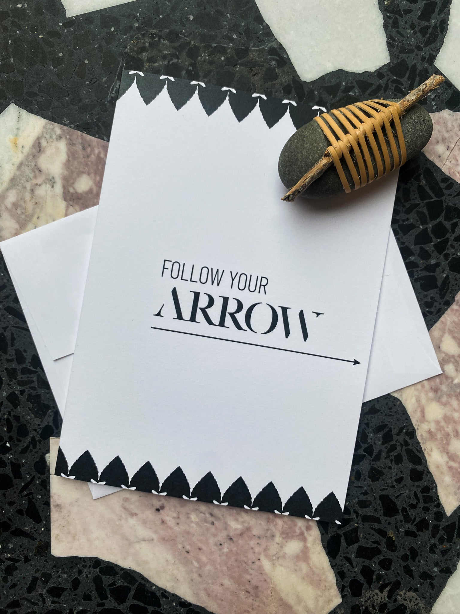 Follow your Arrow. Find your Fort - Greeting Card