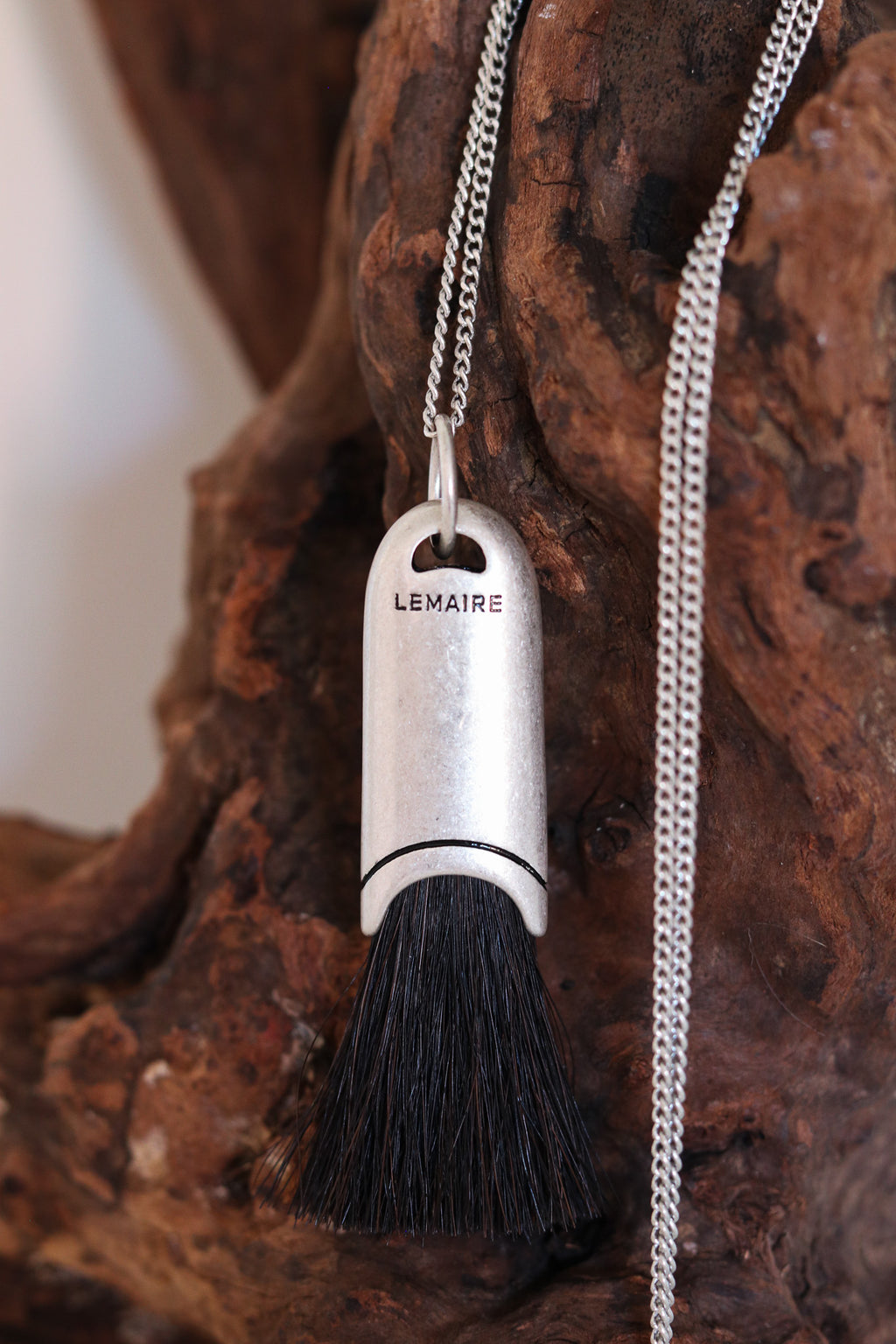 Personal Brush Necklace - Dark