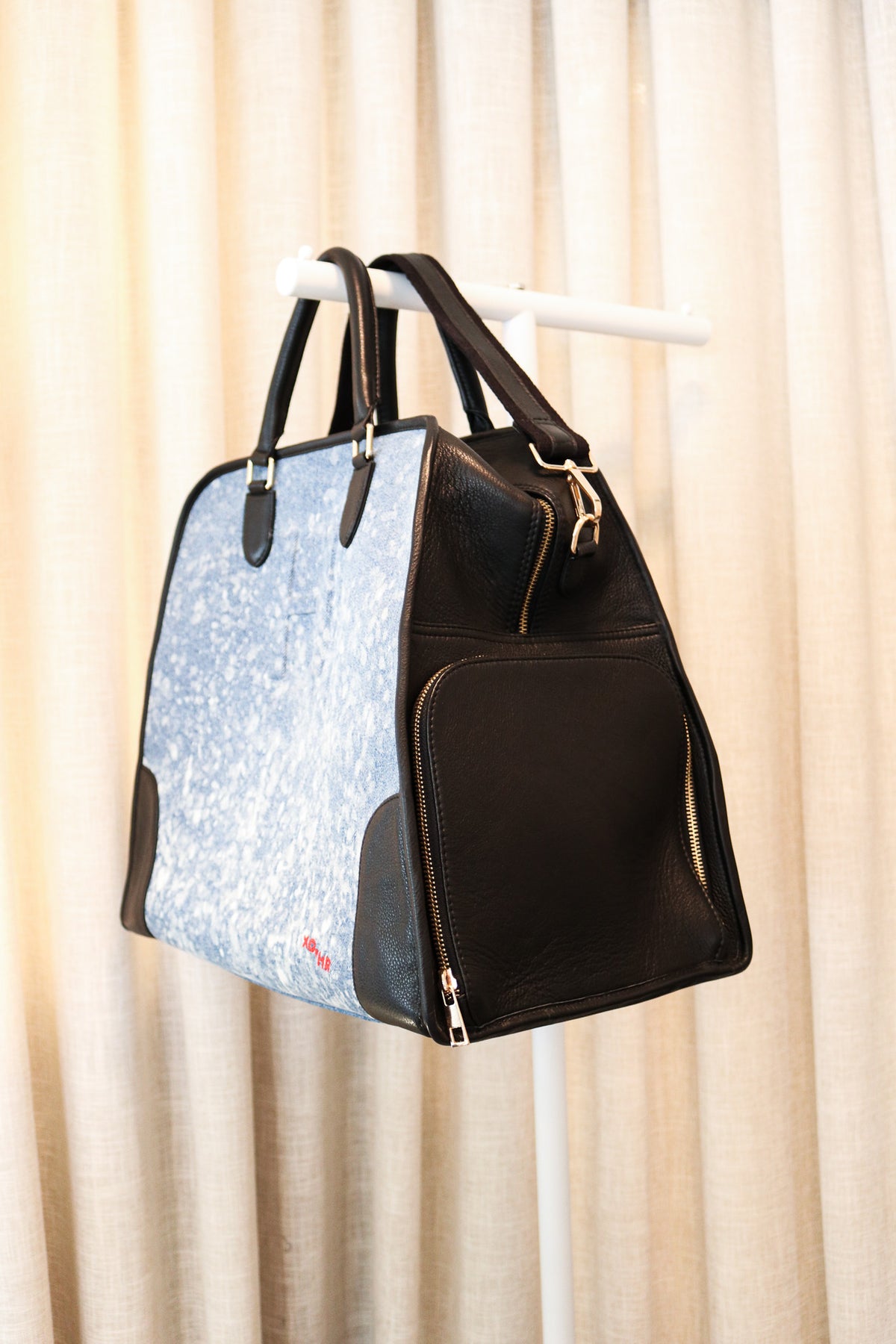 Stonewash Denim Weekend Bag