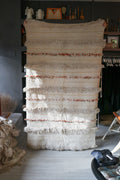 Moroccan Wedding Blanket: Orange Handira