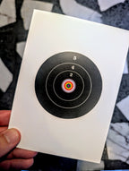 Target Locked: Love, Loud + Proud- Greeting Card