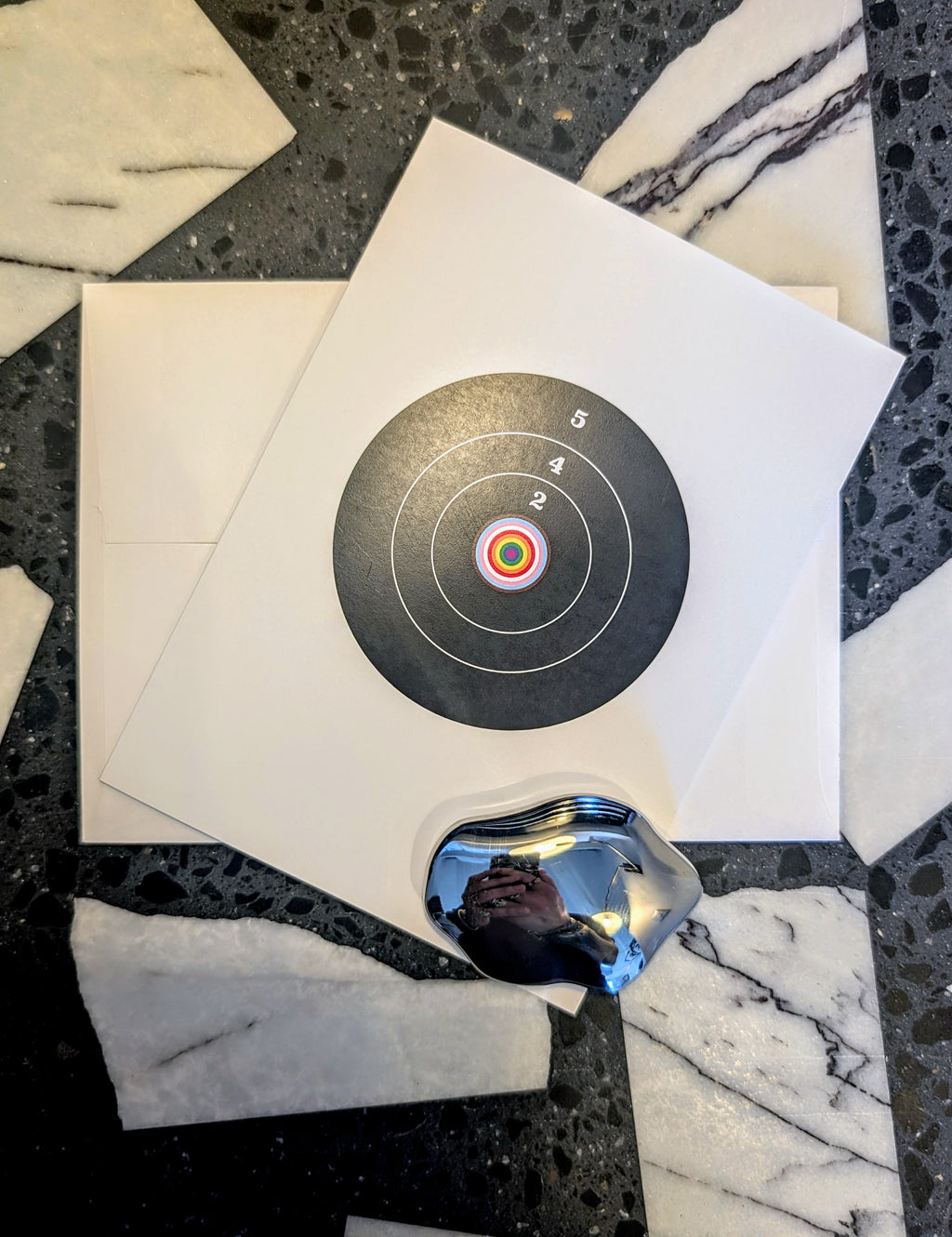 Target Locked: Love, Loud + Proud- Greeting Card