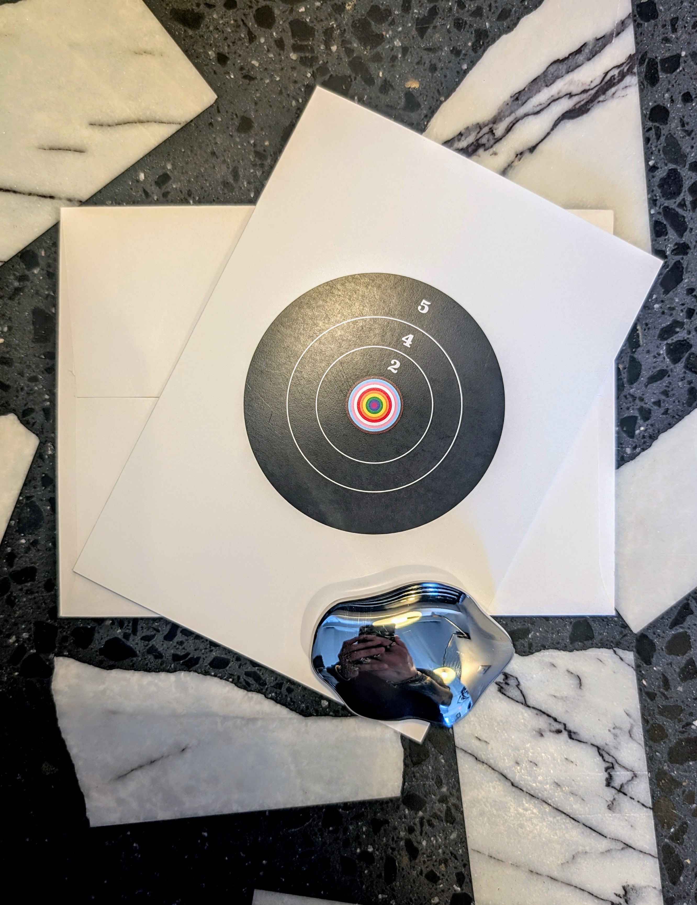 Target Locked: Love, Loud + Proud- Greeting Card