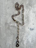 Mixed Metal Chunky Necklace