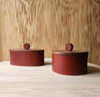Leather Container
