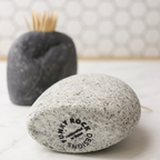 Handcrafted Stone Match Striker & Toothpick Holder
