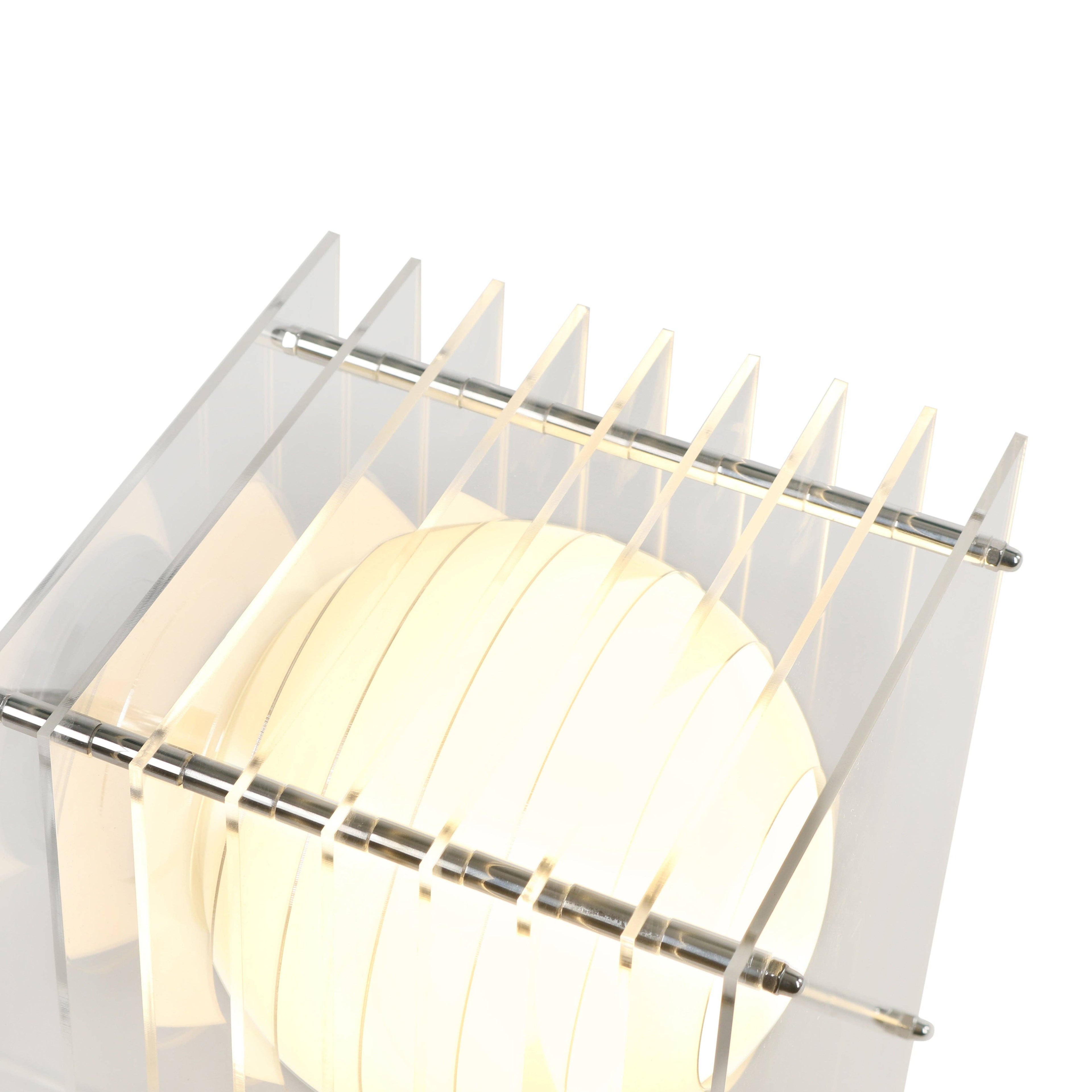 Lớp small rectangle in clear acrylic