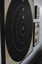 Vintage Army Target - Large, Framed