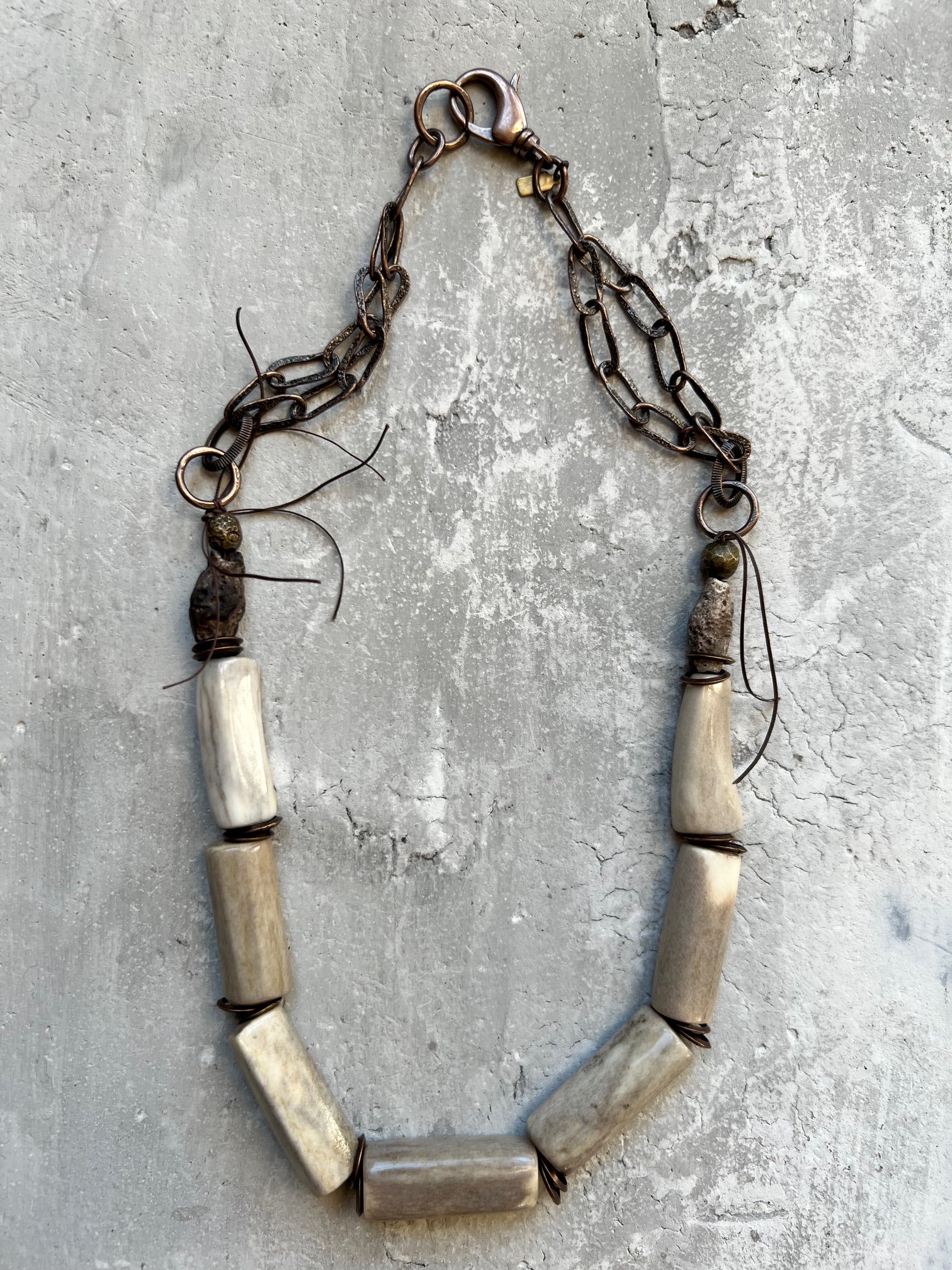 Deer Antler Necklace