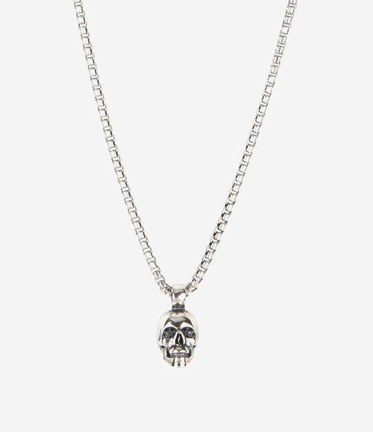 Sterling Silver Skull Necklace