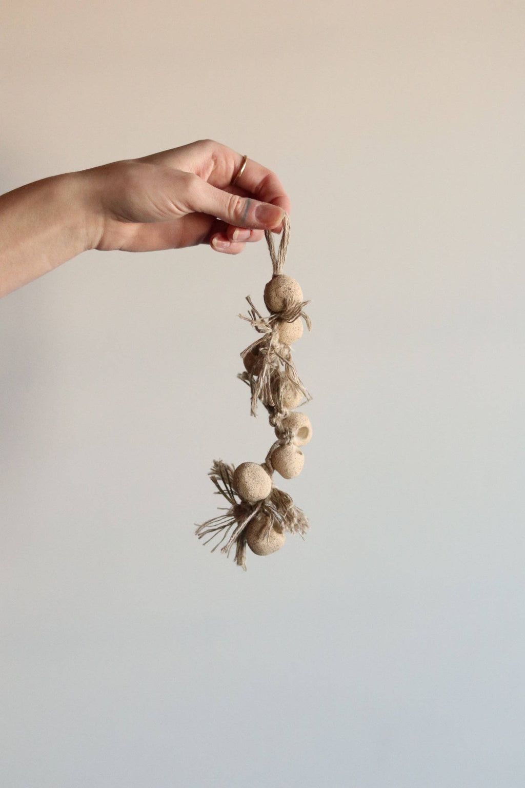 8" Gathered Earth Artifact Bead Strand