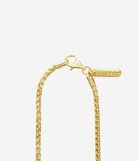 Gold Skull Necklace