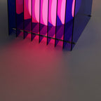 Lớp big square in blue acrylic