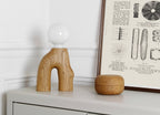 "Arche" Table Lamp in Solid Oak