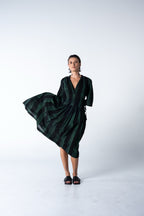 Piccolo Dress - Malachite Stripe