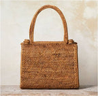 Ata Vine Handbag - Natural