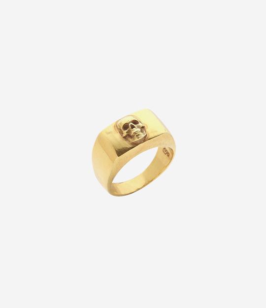 Gold Skull Ring