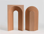 Modern Arch Beech Sculpture