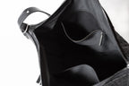 SLOUCHY BAG pebbly black