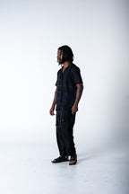 Family Man Shirt - Grey Stripe