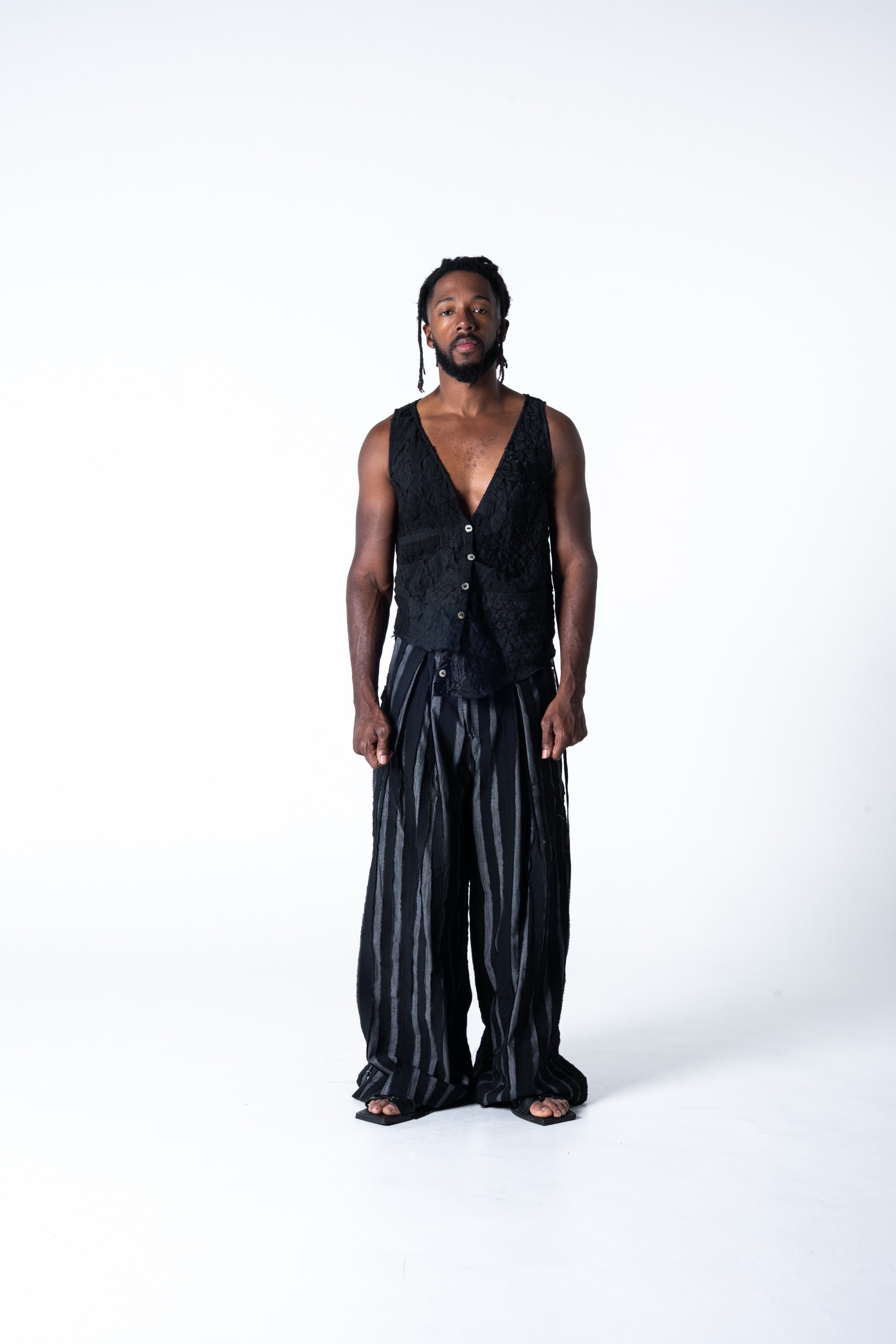 Somand Vest - Black/Mixed