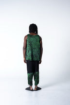Oula Tank Viscose - Satin Malachite