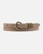 Alie | Skinny Leather Belt