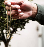 Gold Skull Necklace