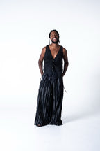 Somand Vest - Black/Mixed