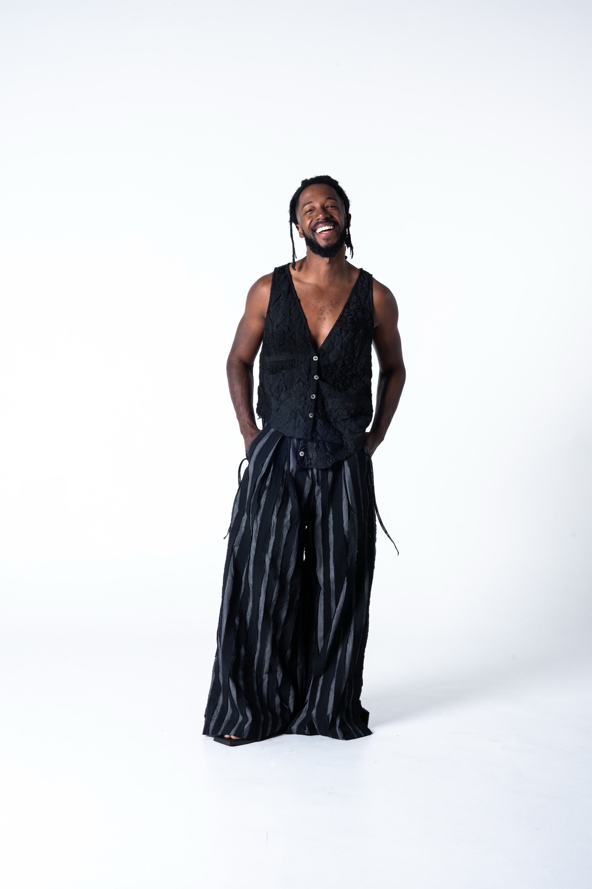 Somand Vest - Black/Mixed