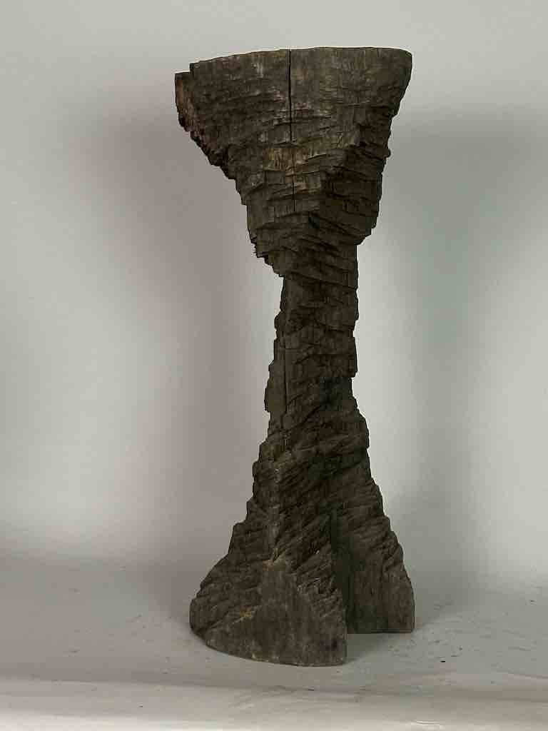 African Woodblock Stool Transformational & Sculptural- Ivory Coast